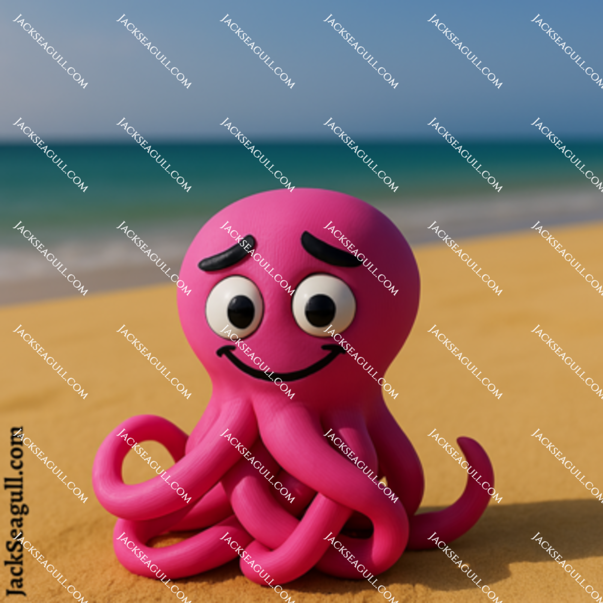 Tangle: The Clumsy Octopus - 3 inch Die-Cut Sticker Pack