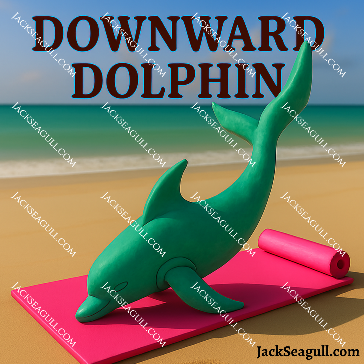 Pebble: The Zen Dolphin - 3 inch Die-Cut Sticker Pack