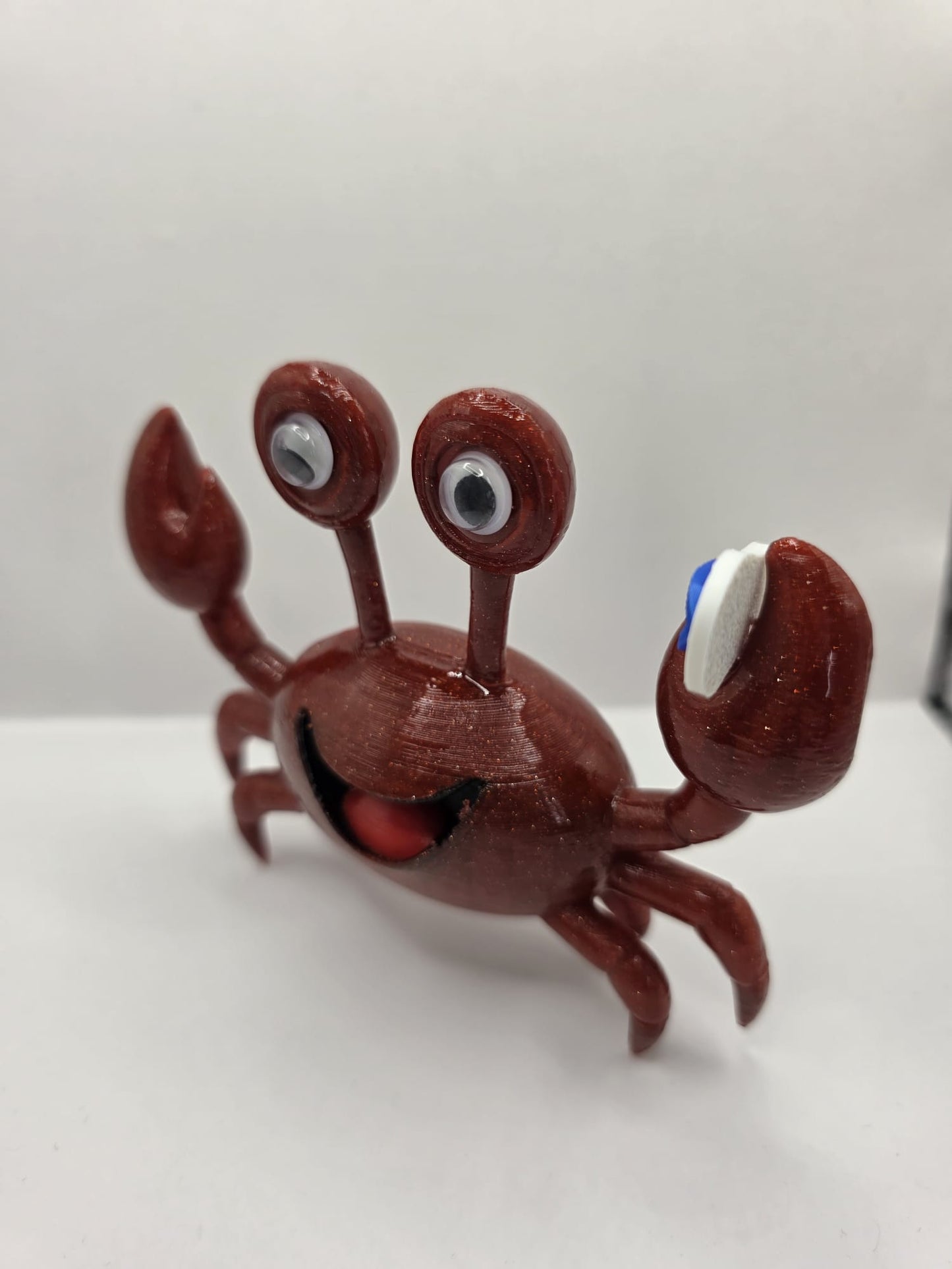 Fabio: The Fabulous Upcycler Crab - Fun Seaside Character Figure