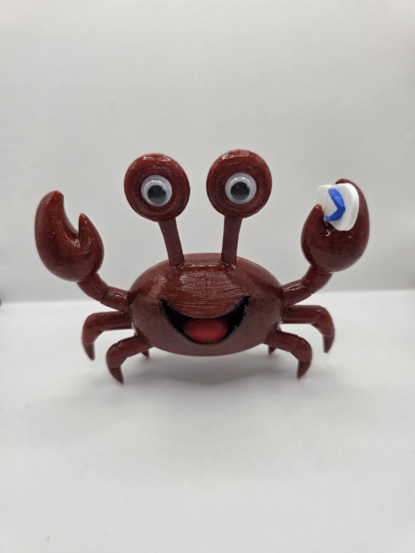 Fabio: The Fabulous Upcycler Crab - Fun Seaside Character Figure