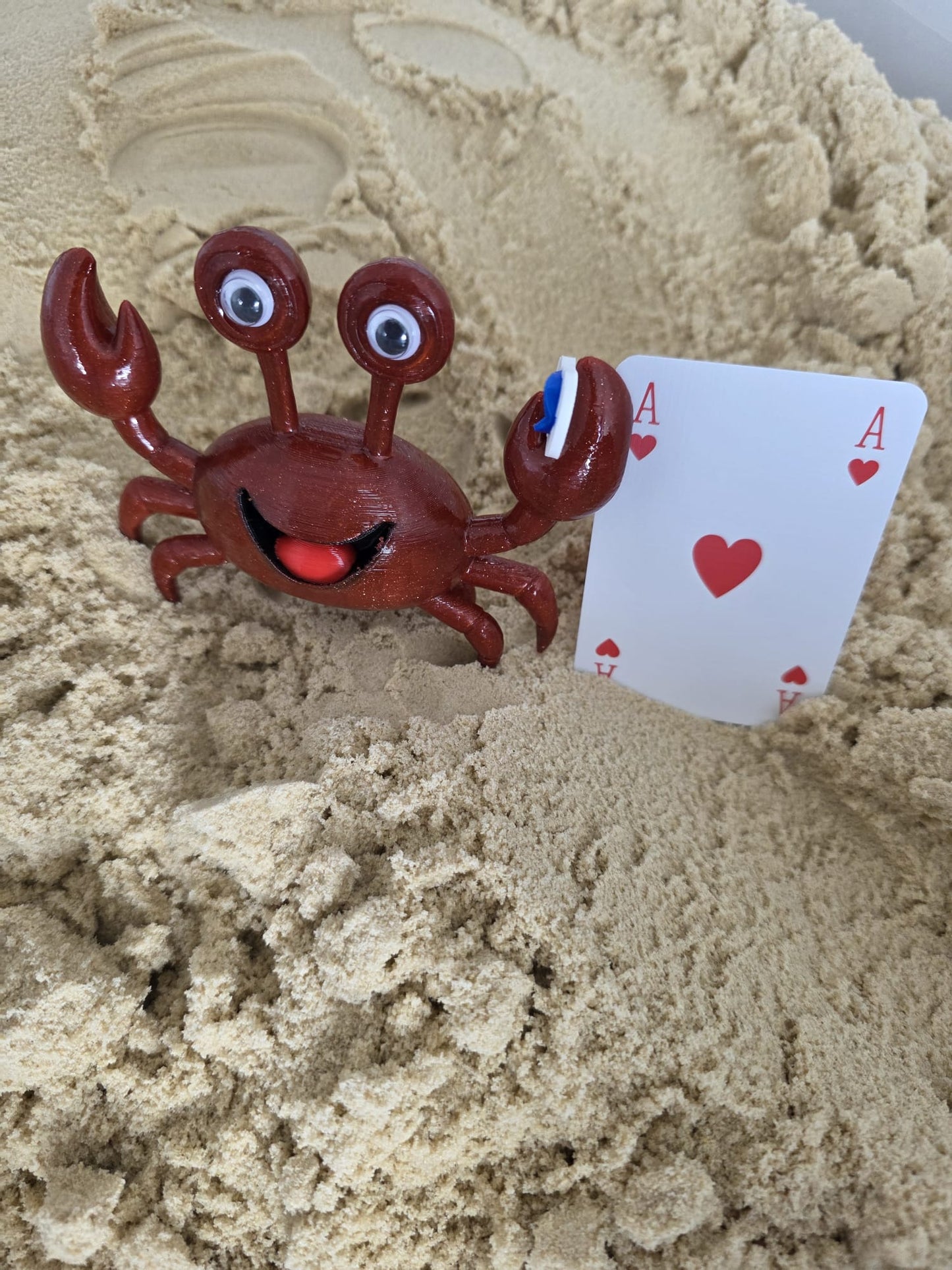 Fabio: The Fabulous Upcycler Crab - Fun Seaside Character Figure