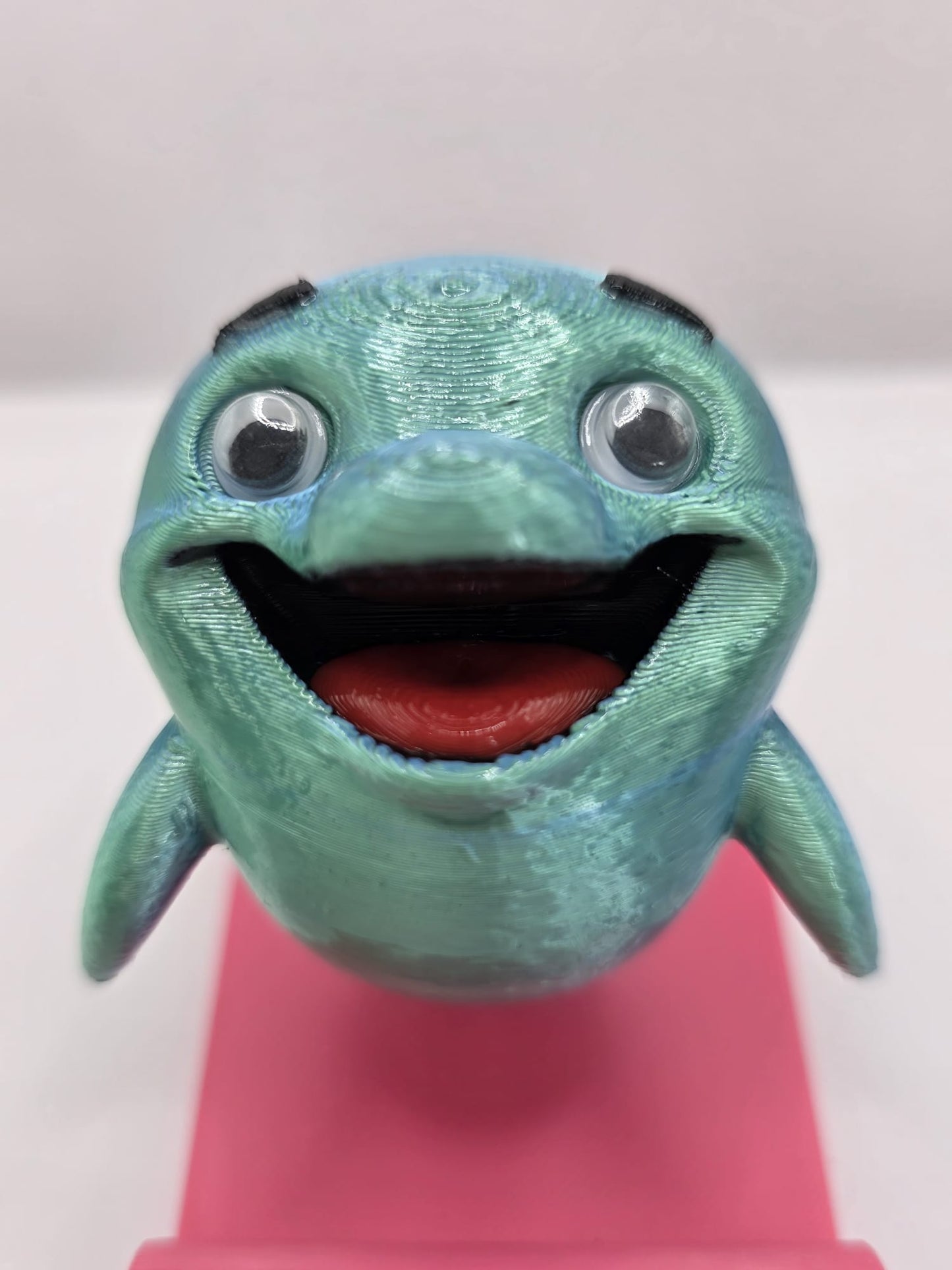Pebble: The Zen Dolphin - Fun Seaside Character Figure