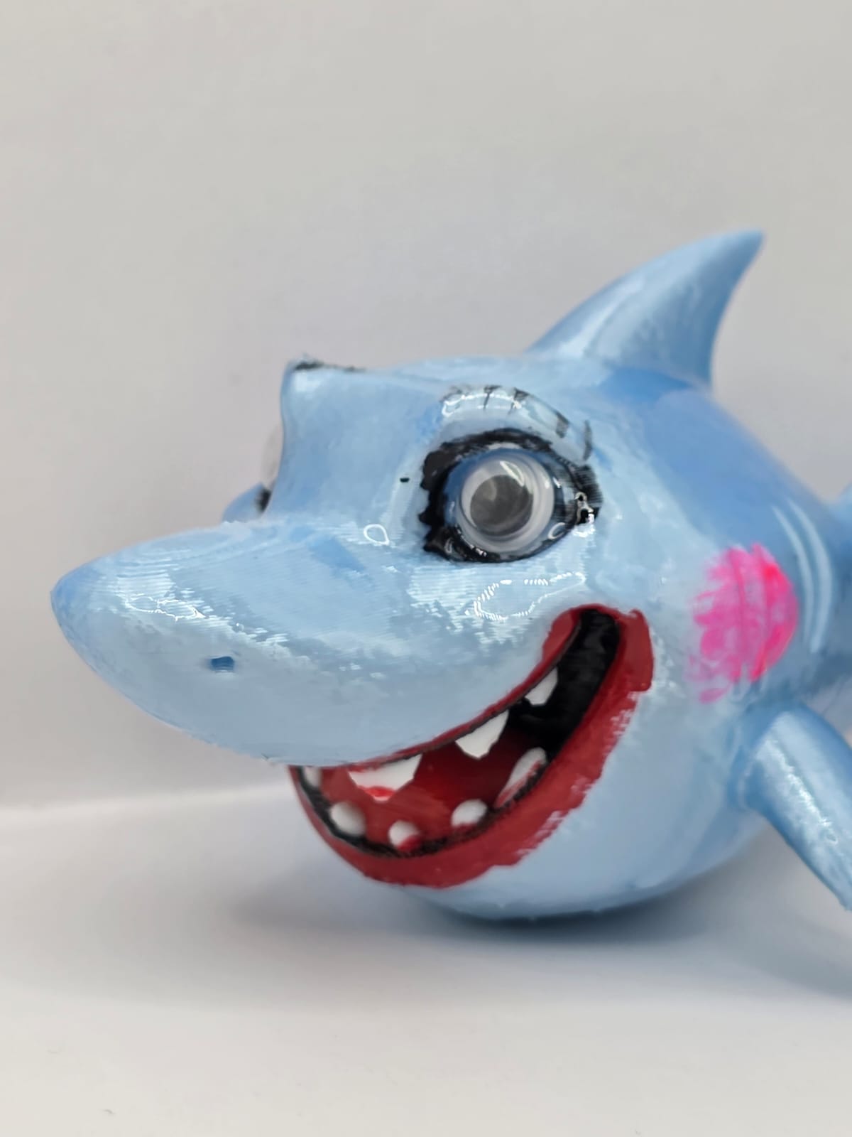 Bruce: The Drag Queen Shark - Fun Seaside Character Figure