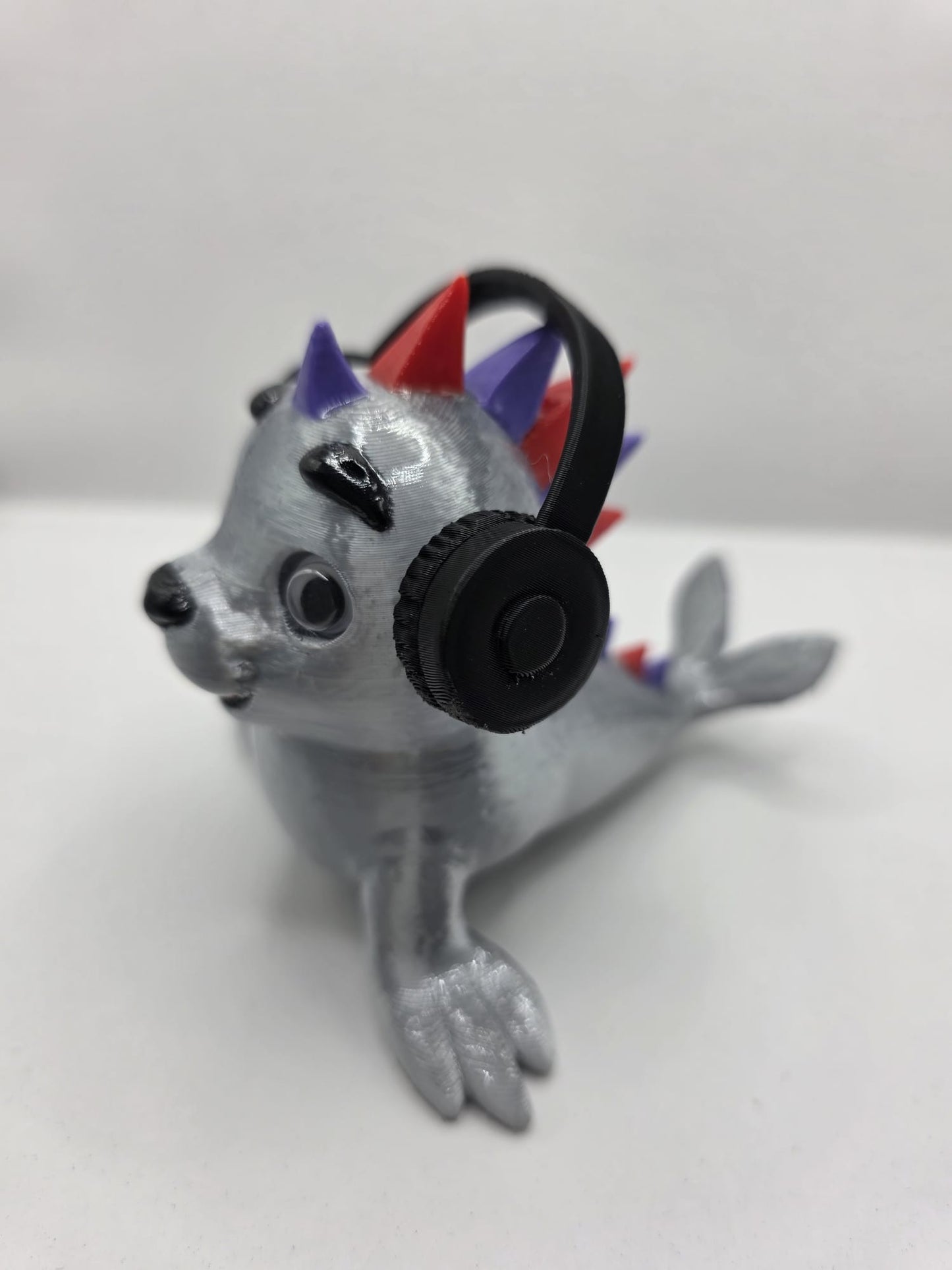 Spike: The Punk Rock Seal - Fun Seaside Character Figure