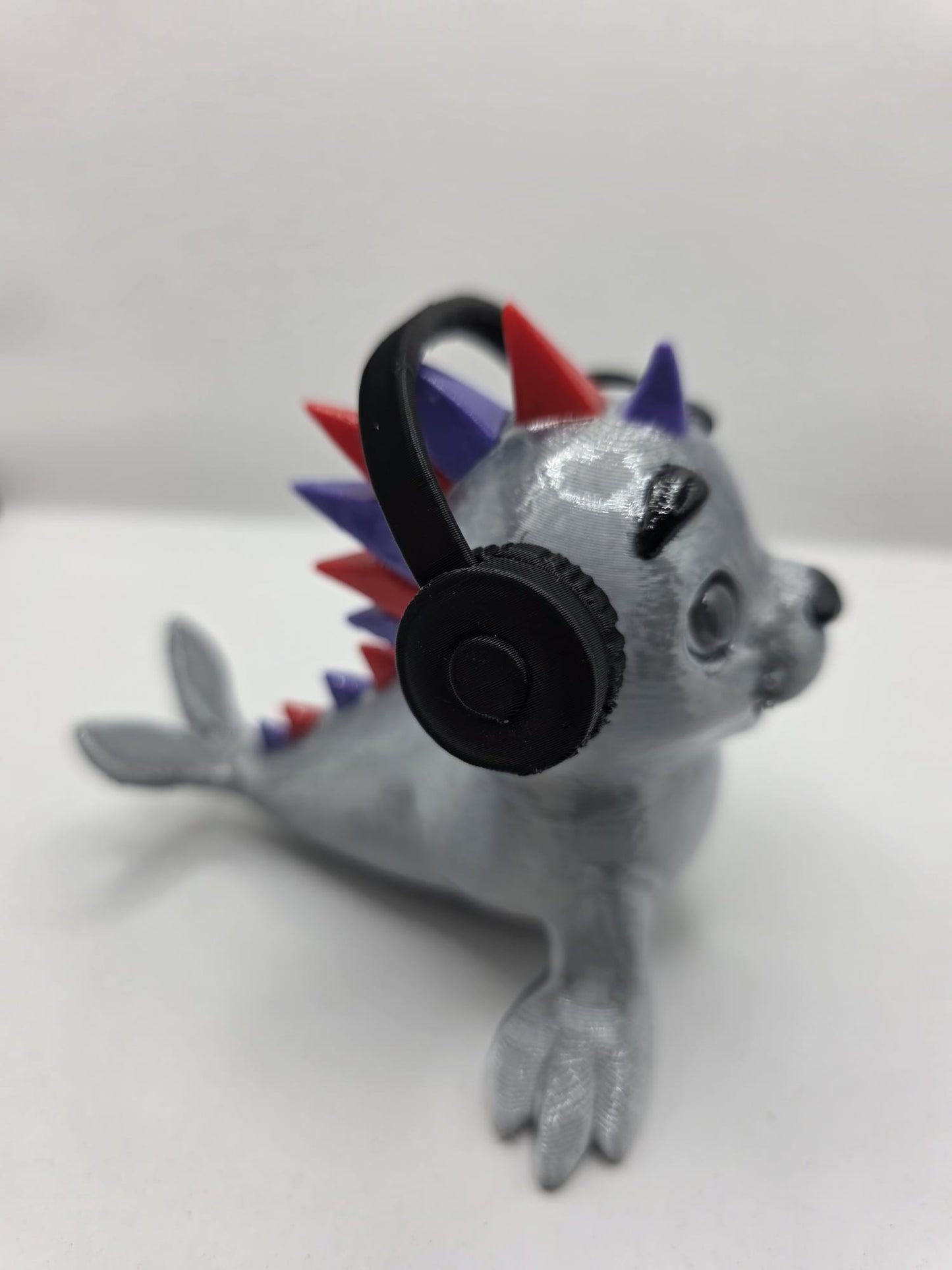 Spike: The Punk Rock Seal - Fun Seaside Character Figure