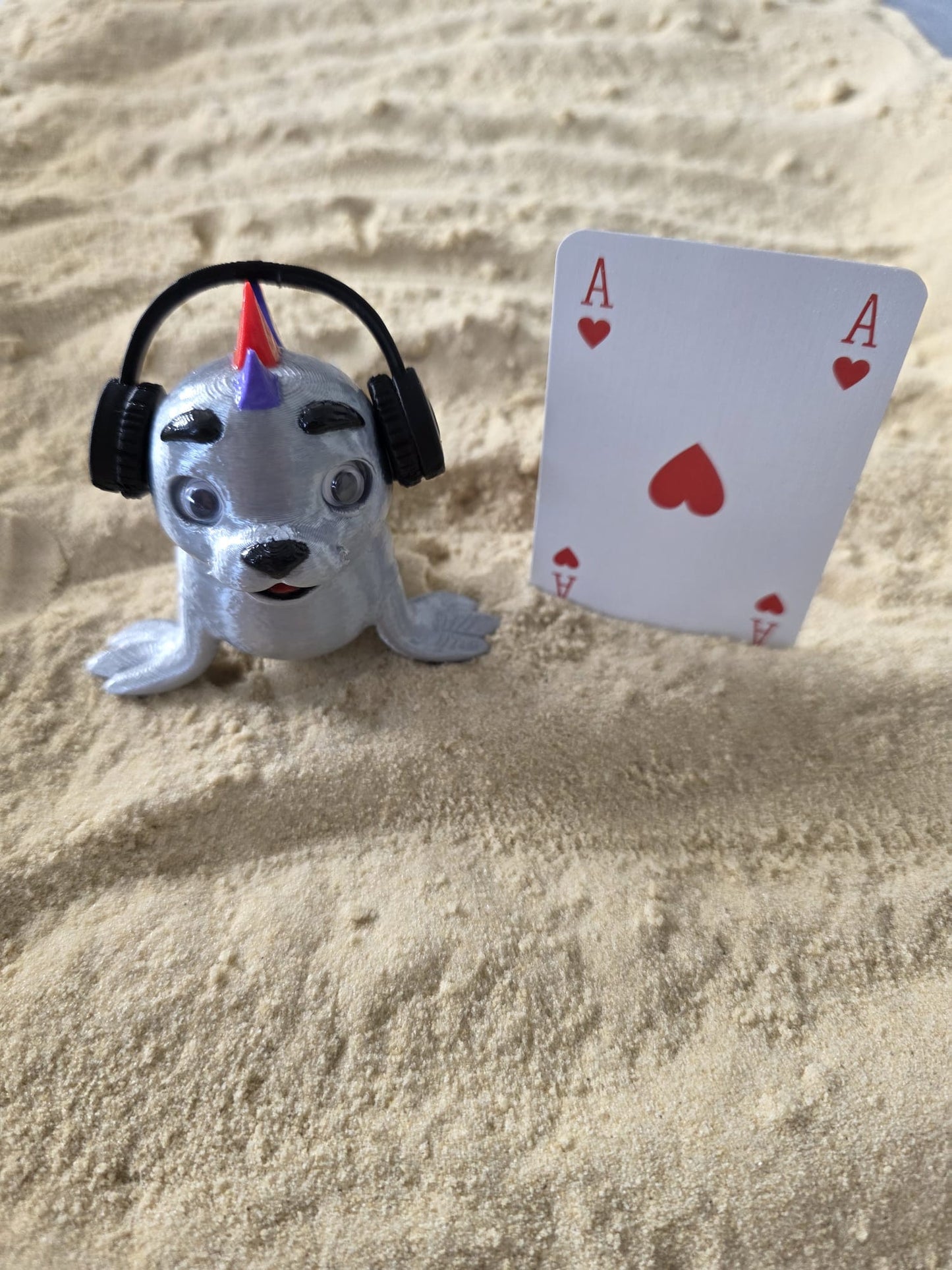 Spike: The Punk Rock Seal - Fun Seaside Character Figure