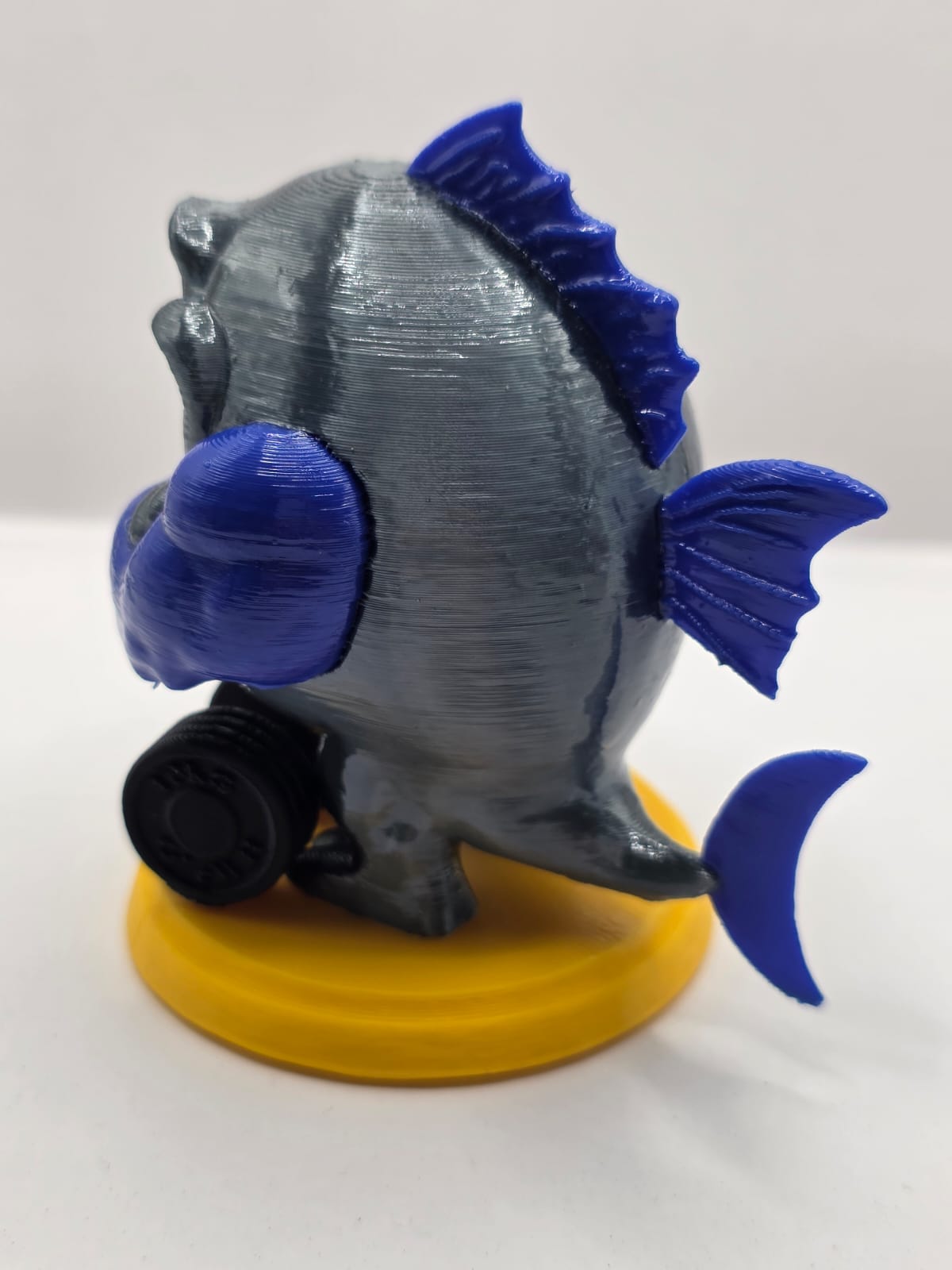 Jim: The Seaside Tuna Fish Fitness Fanatic - Fun Seaside Character Figure