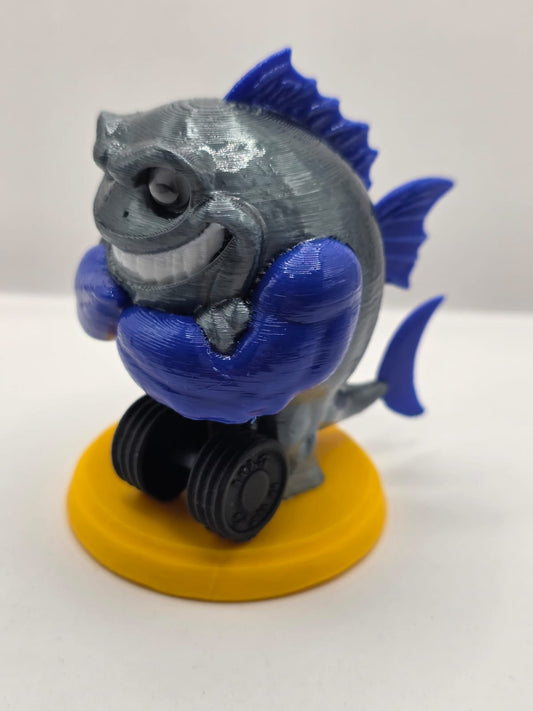 Jim: The Seaside Tuna Fish Fitness Fanatic - Fun Seaside Character Figure