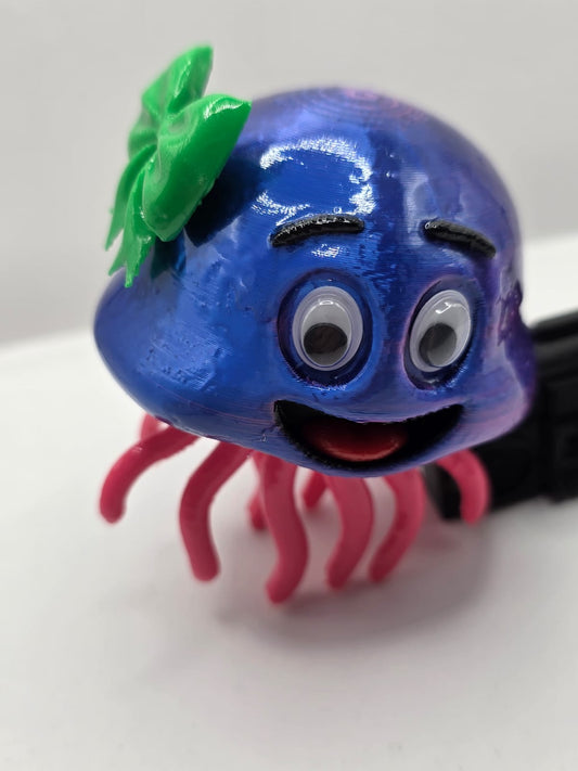 Lumo: The Jellyfish Disco Diva - Fun Seaside Character Figure