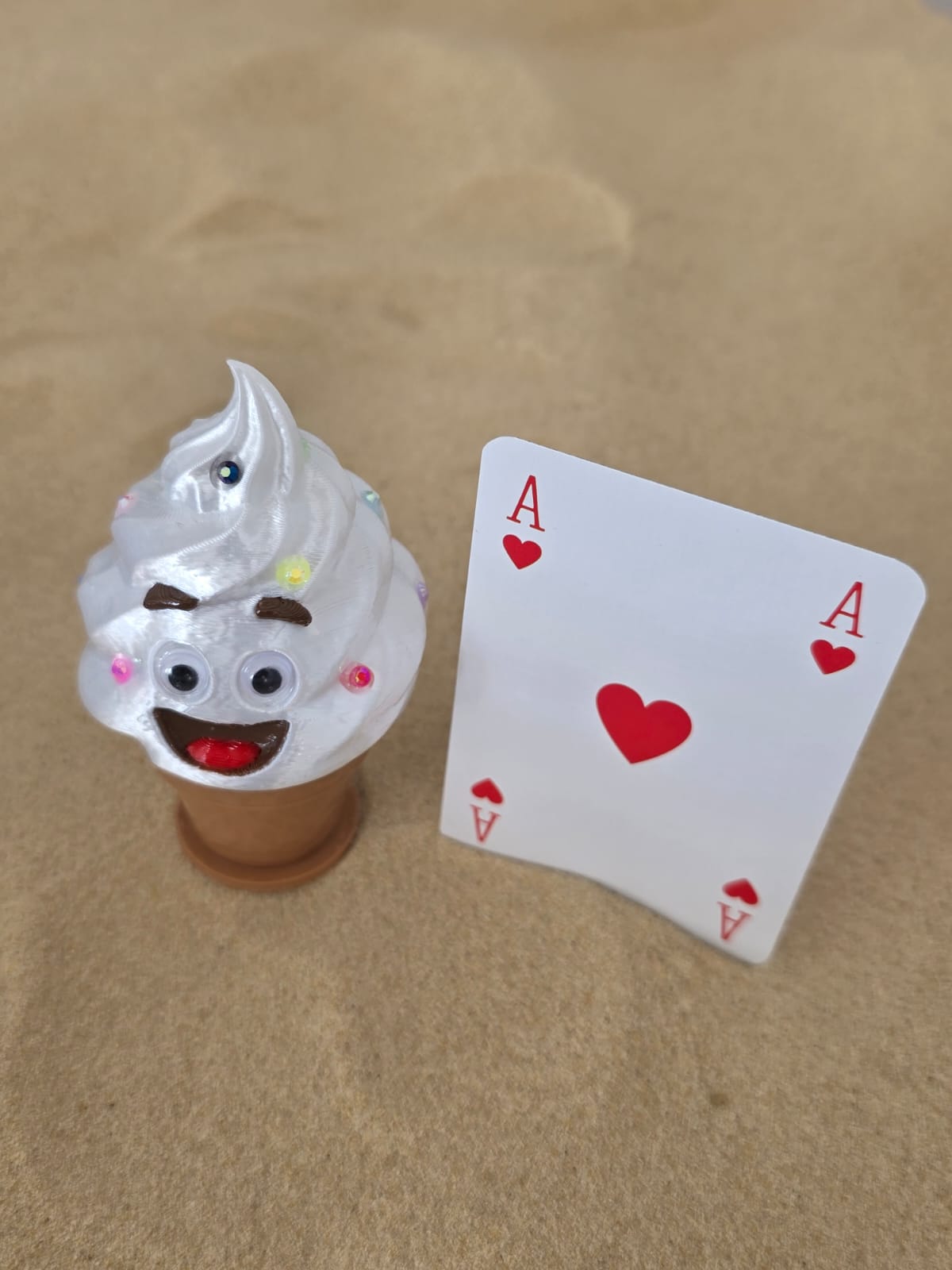 Whippy: The Ice-Cream: Supermodel of Swirls - Fun Seaside Character Figure