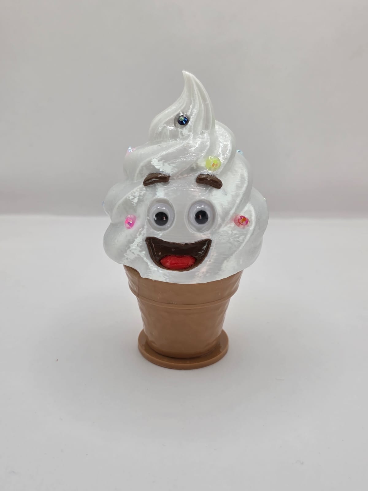 Whippy: The Ice-Cream: Supermodel of Swirls - Fun Seaside Character Figure