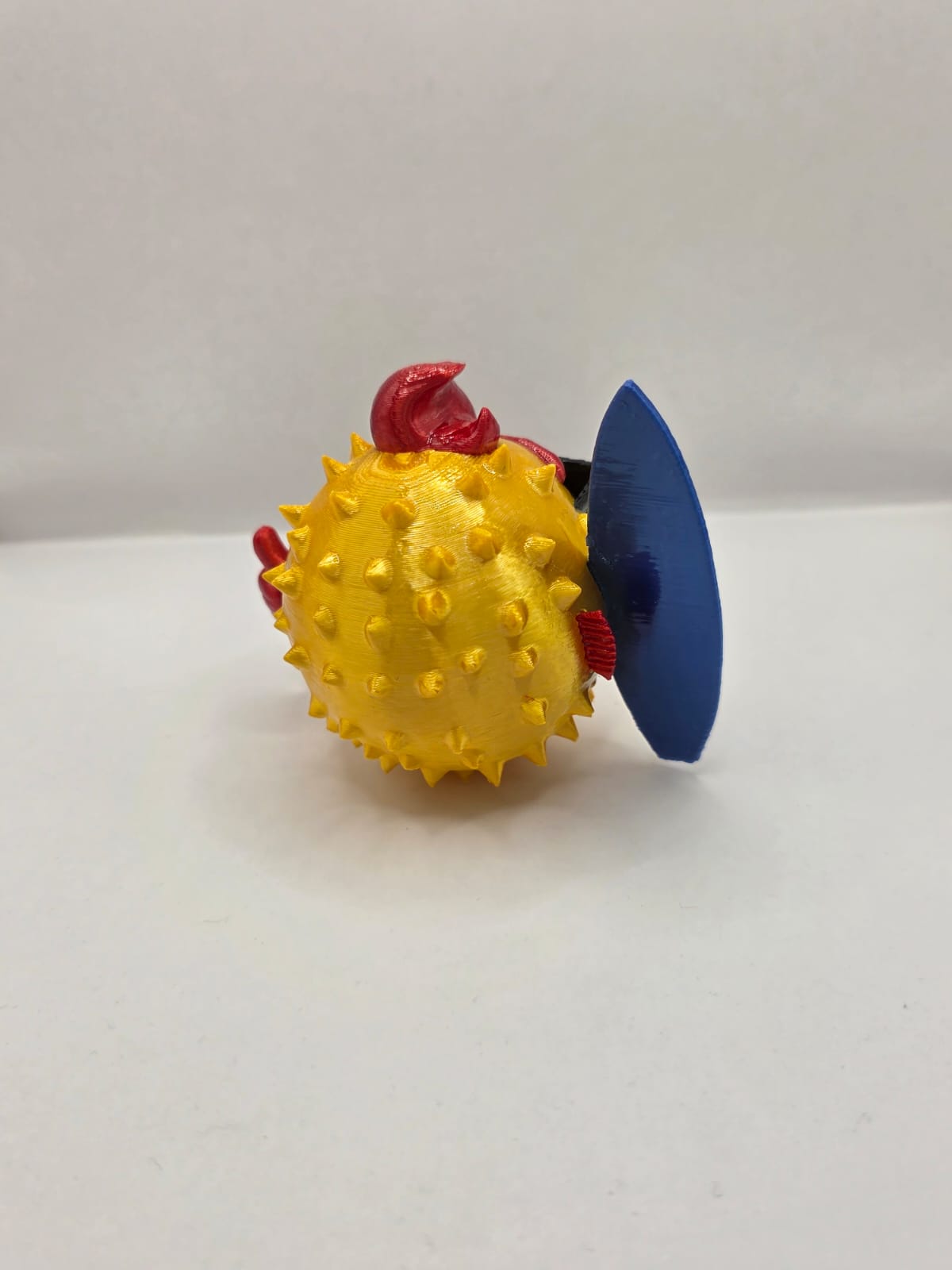 Gaz: The Pufferfish Surf-dude - Fun Seaside Character Figure
