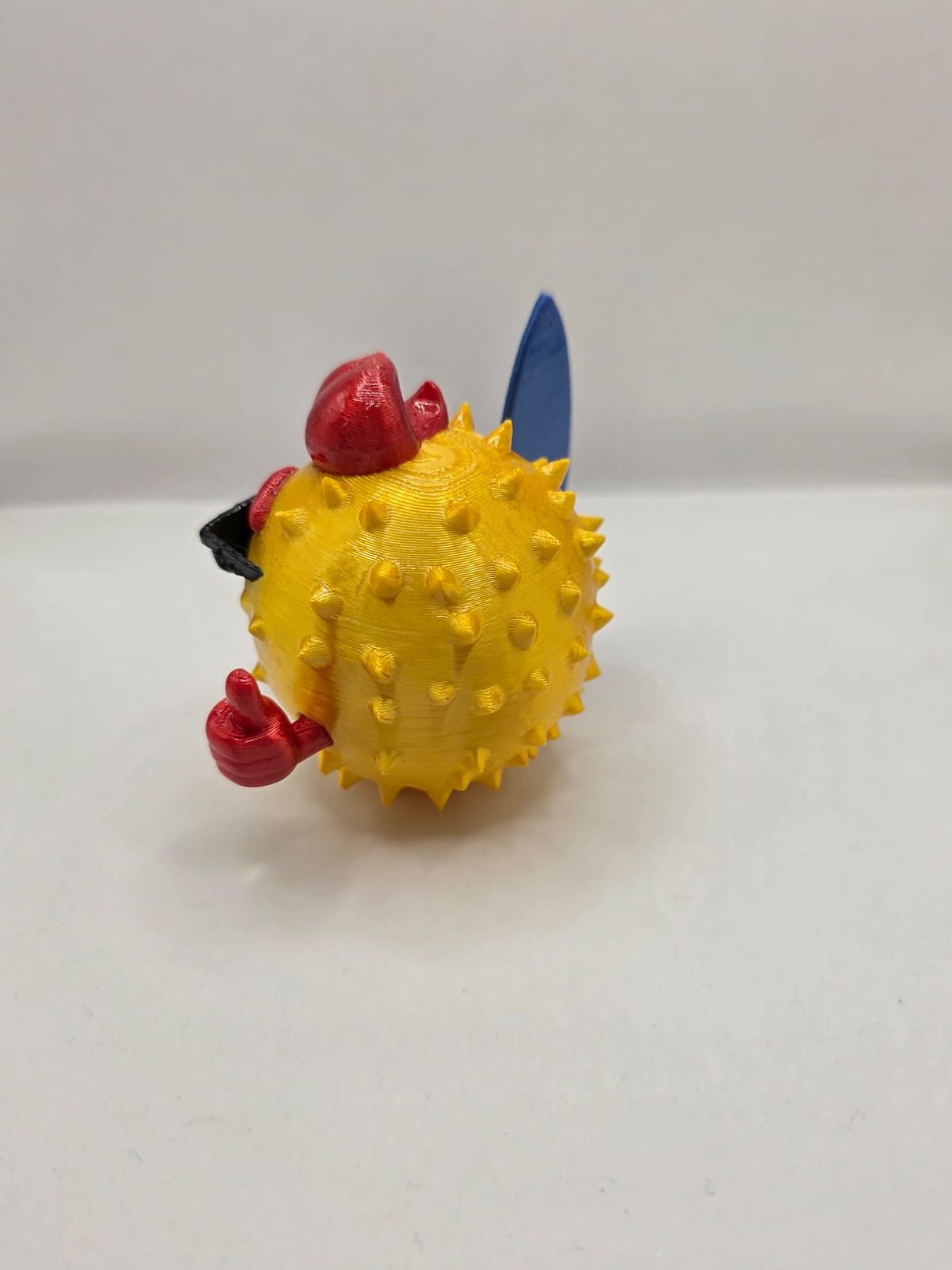 Gaz: The Pufferfish Surf-dude - Fun Seaside Character Figure