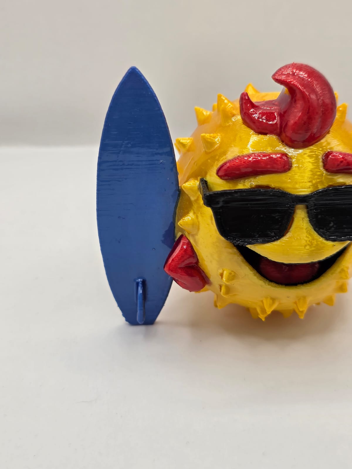Gaz: The Pufferfish Surf-dude - Fun Seaside Character Figure