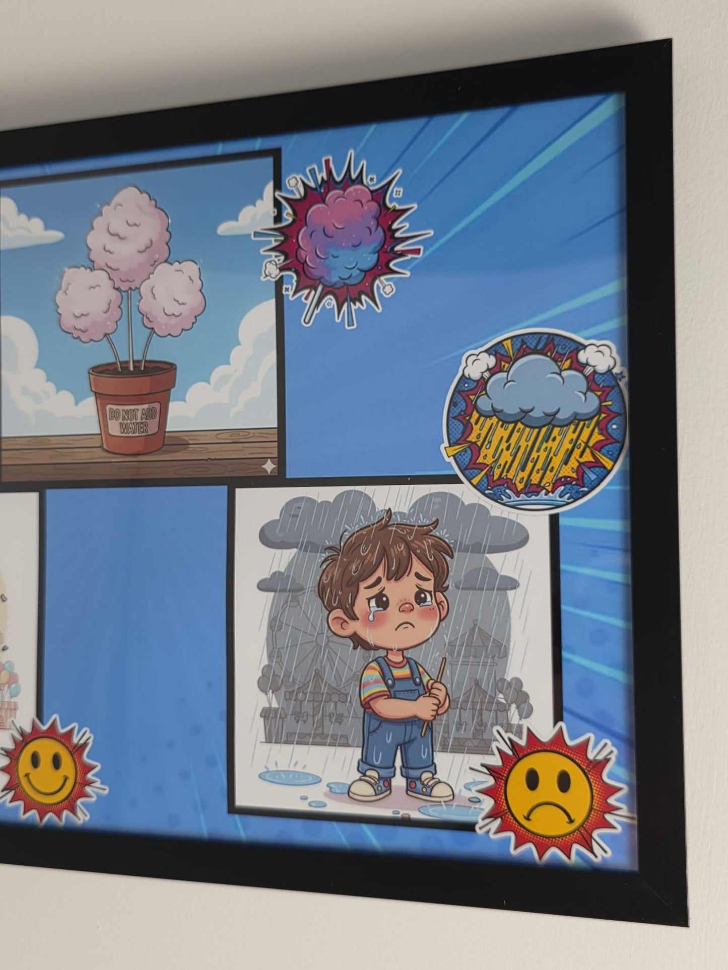 Cammy's Humorous Comic Character Artwork Print