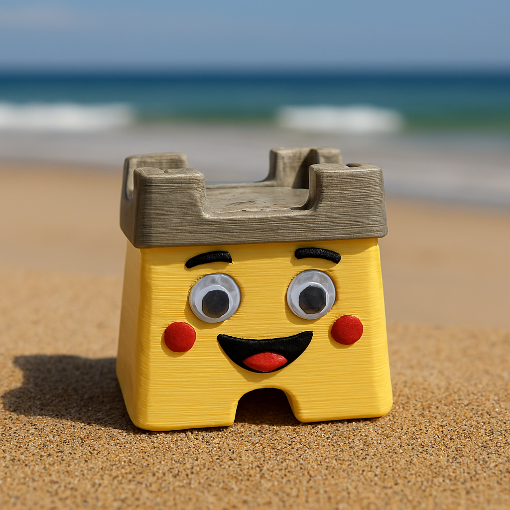 Carla: The Mighty Sandcastle - Fun Seaside Character Figure