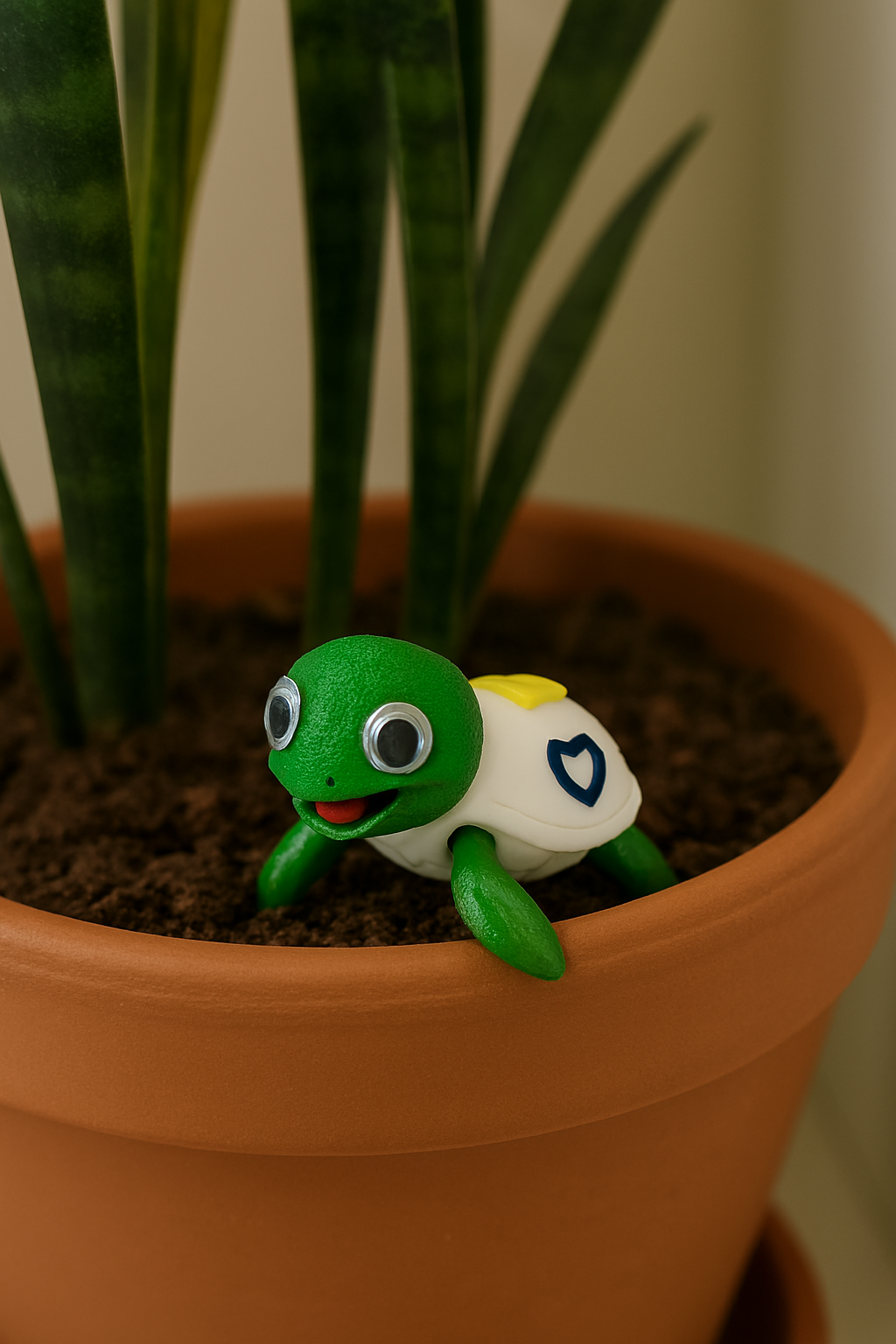 Noodle: The Doodle Turtle - Fun Seaside Character Figure