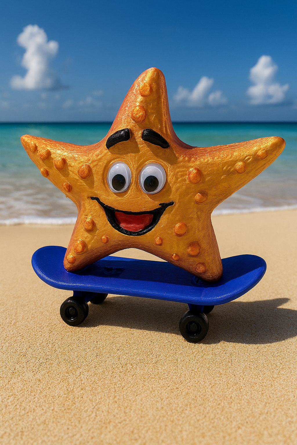 Lana: The Daredevil Starfish - Fun Seaside Character Figure