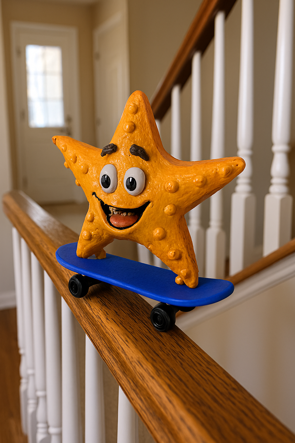 Lana: The Daredevil Starfish - Fun Seaside Character Figure