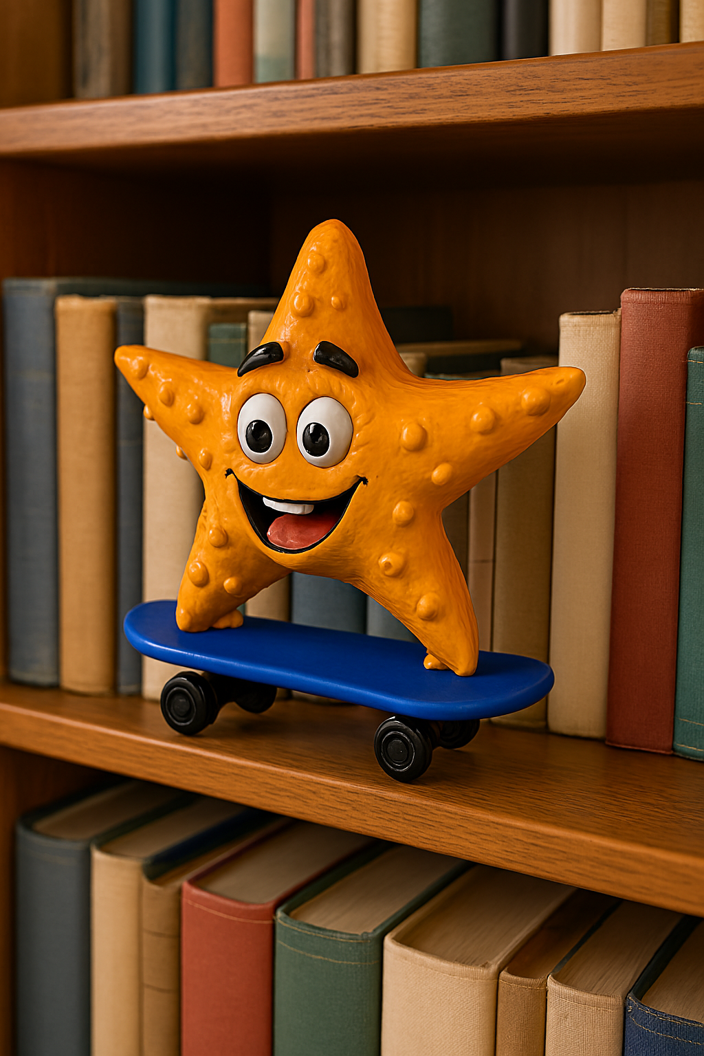 Lana: The Daredevil Starfish - Fun Seaside Character Figure