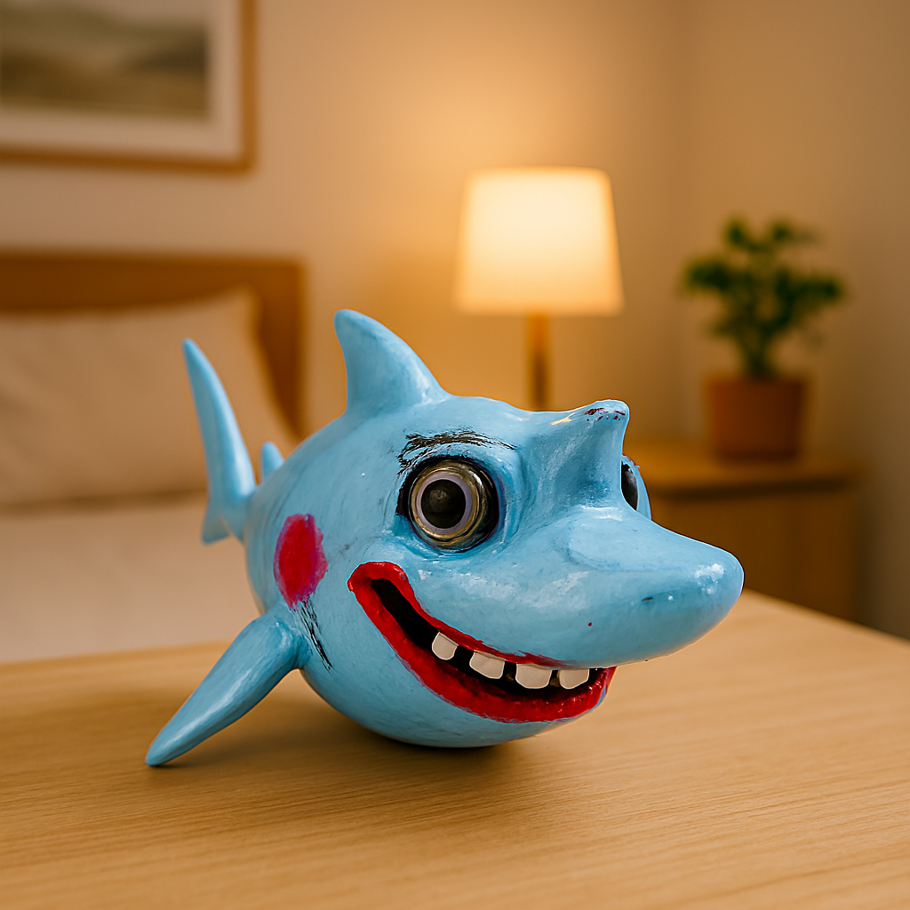 Bruce: The Drag Queen Shark - Fun Seaside Character Figure