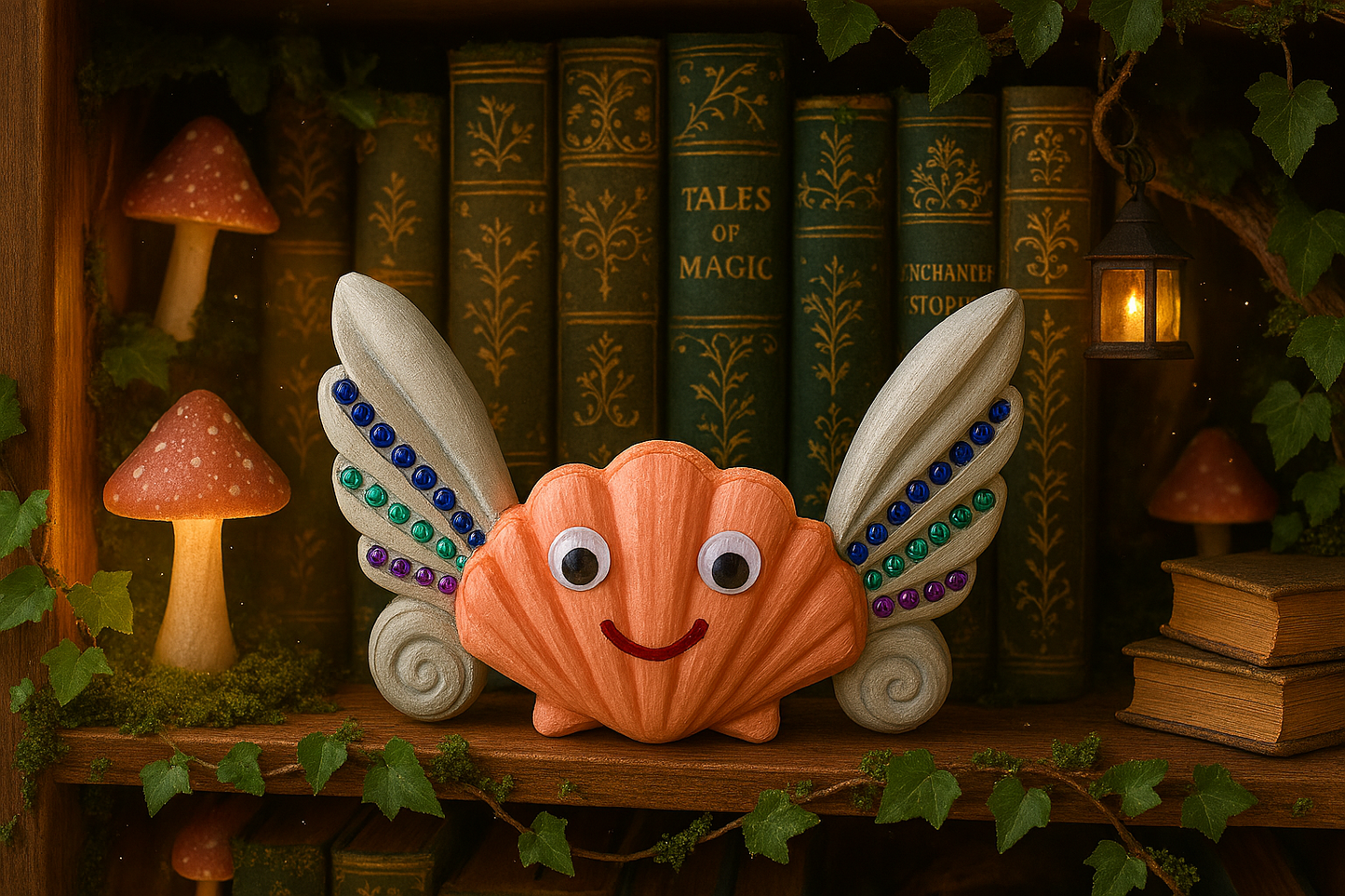 Jet: The Fairy Scallop - Fun Seaside Character Figure