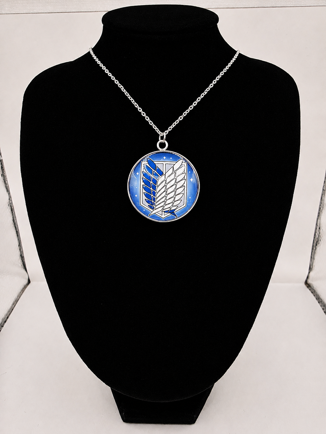 Attack on Titan Inspired Wings of Freedom 30 mm Pendant Necklace
