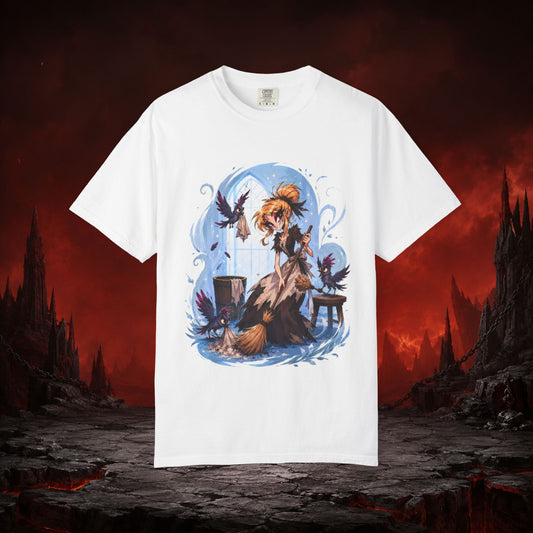 Cinderella Inspired Hellverse Cinderella in Rags 100% Cotton Graphic T-Shirt