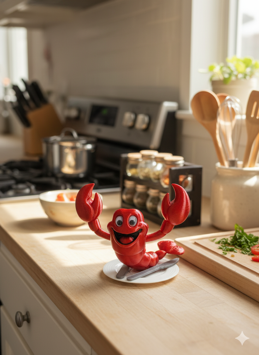 Butter: The Lobster - Fun Seaside Character Figure