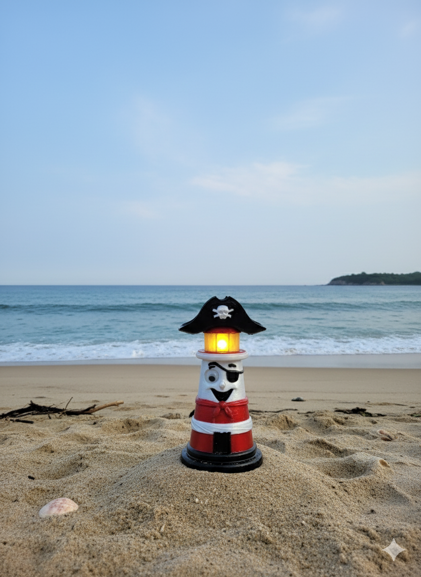 Beacon: The pirate lighthouse - Fun Seaside Character Figure