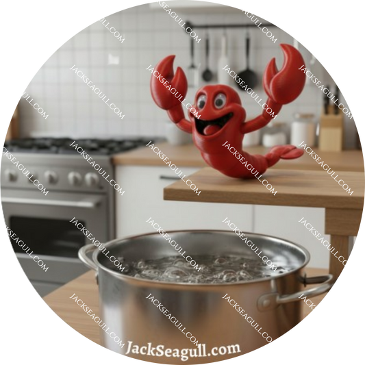 Butter: The Lobster -  3 inch Die-Cut Sticker Pack