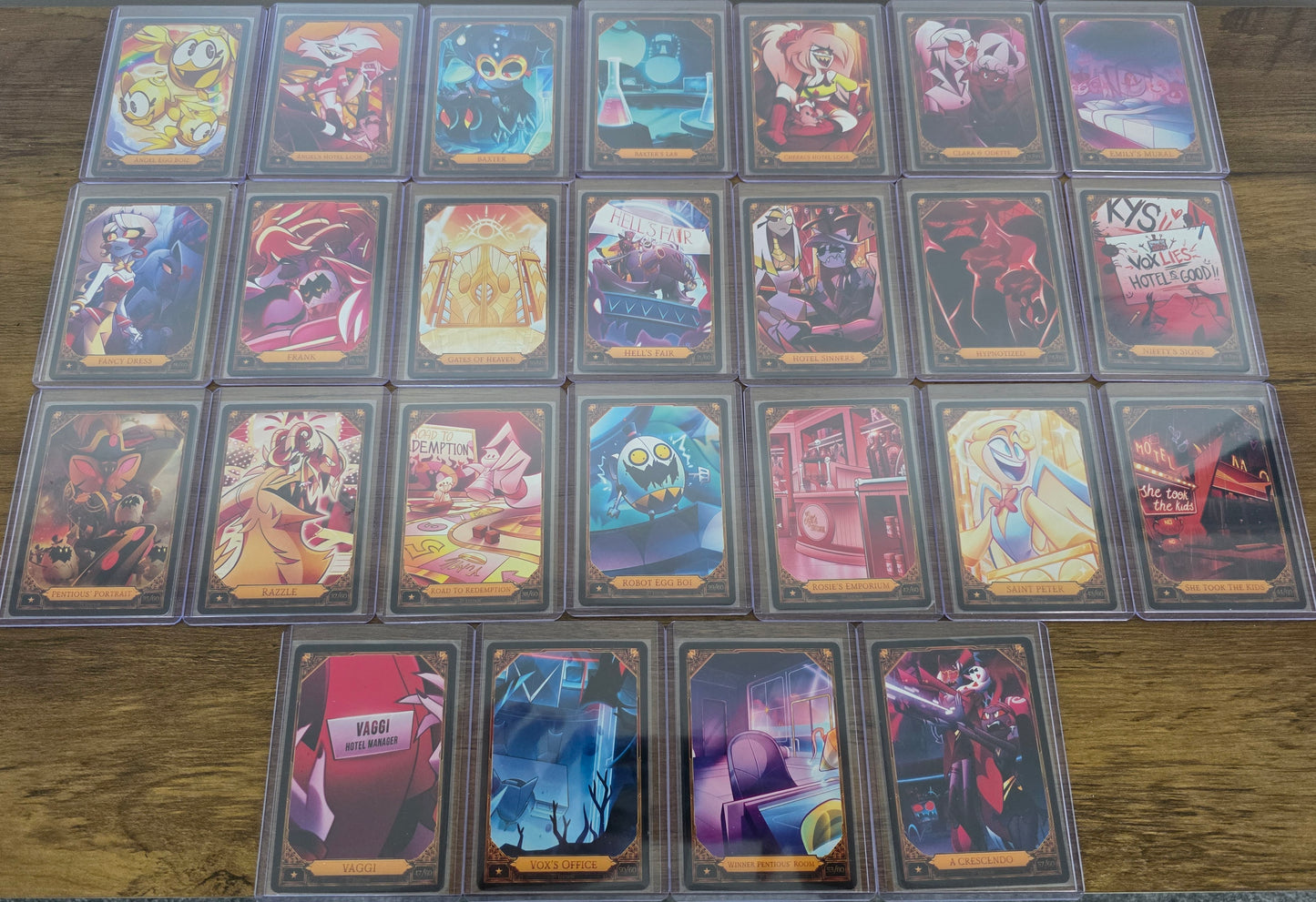Complete Common Set (25 Cards) - Hazbin Hotel Season 2 (2nd Edition) Trading Cards