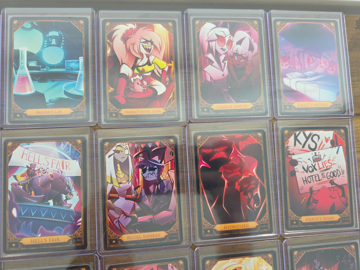 Complete Common Set (25 Cards) - Hazbin Hotel Season 2 (2nd Edition) Trading Cards