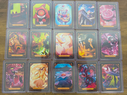 Complete Uncommon Set (15 Cards) - Hazbin Hotel Season 2 (2nd Edition) Trading Cards