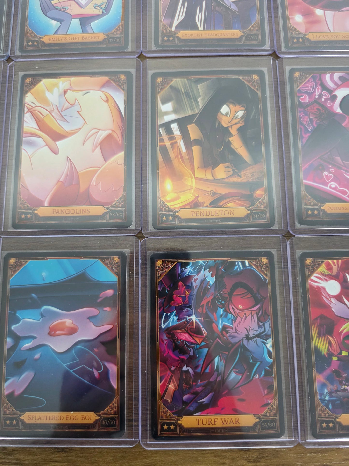 Complete Uncommon Set (15 Cards) - Hazbin Hotel Season 2 (2nd Edition) Trading Cards