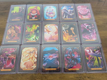 Complete Uncommon Set (15 Cards) - Hazbin Hotel Season 2 (2nd Edition) Trading Cards