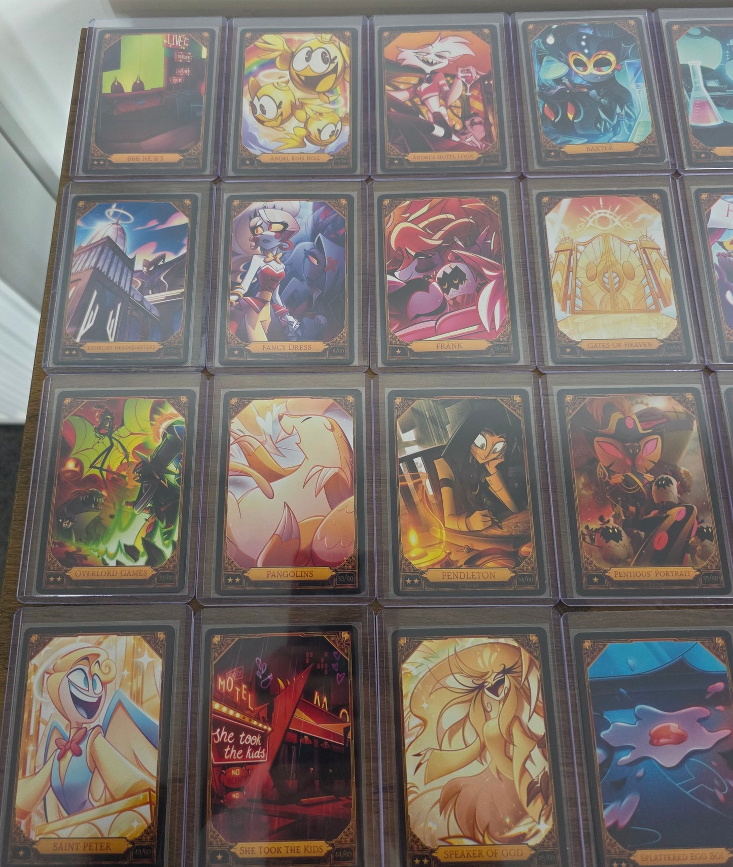 Complete Common & Uncommon Set (40 Cards) - Hazbin Hotel Season 2 (2nd Edition) Trading Cards