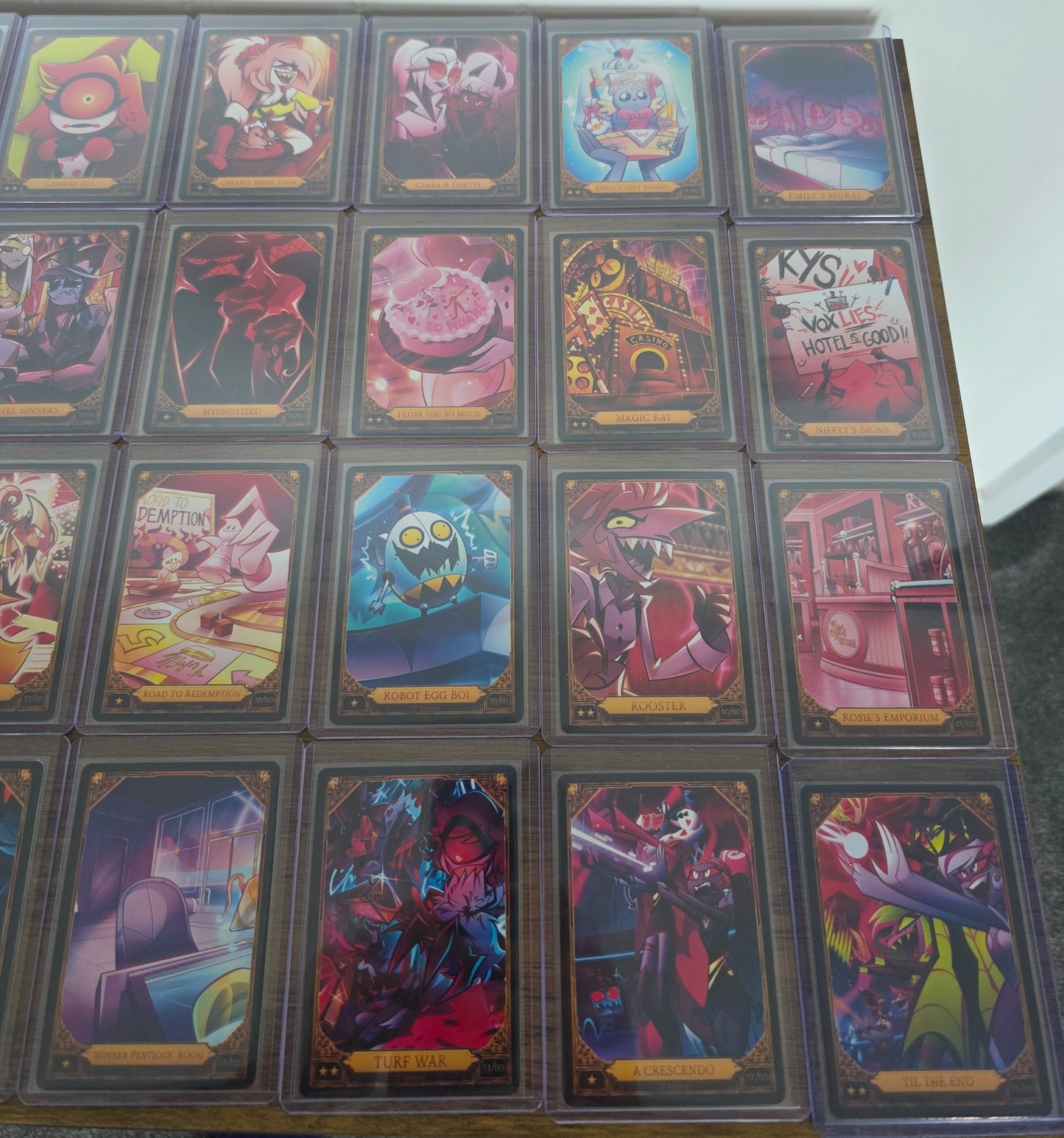 Complete Common & Uncommon Set (40 Cards) - Hazbin Hotel Season 2 (2nd Edition) Trading Cards