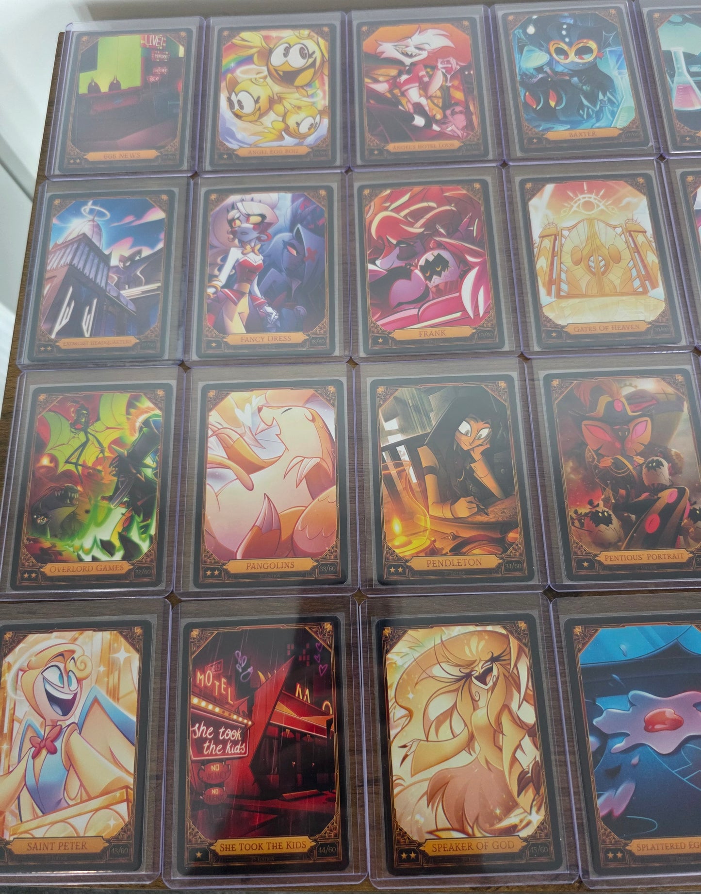 Complete Common & Uncommon Set (40 Cards) - Hazbin Hotel Season 2 (2nd Edition) Trading Cards