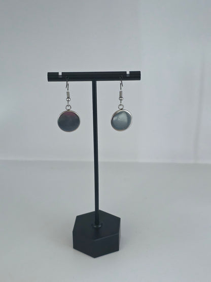 Hazbin Hotel Inspired Lucifer & Take That Depression Dangle Fish Hook Earrings