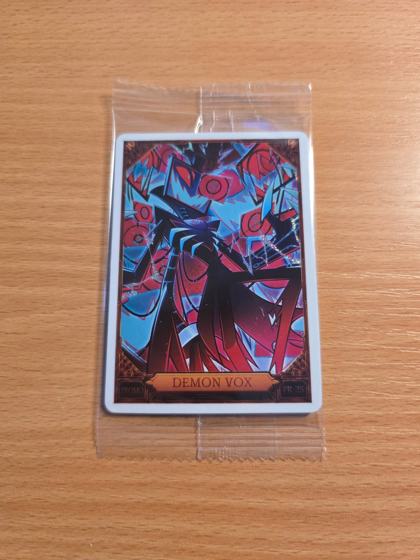 Demon Vox Promo Foil PR-25 - Sealed Hazbin Hotel Trading Card