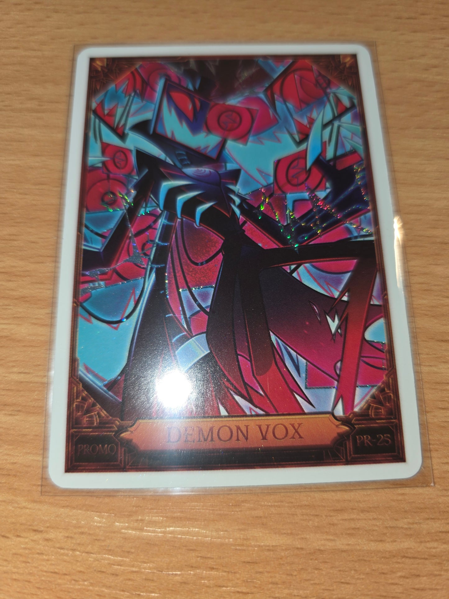 Demon Vox Promo Foil PR-25 - Sealed Hazbin Hotel Trading Card