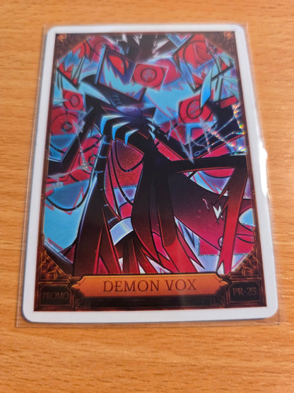 Demon Vox Promo Foil PR-25 - Sealed Hazbin Hotel Trading Card