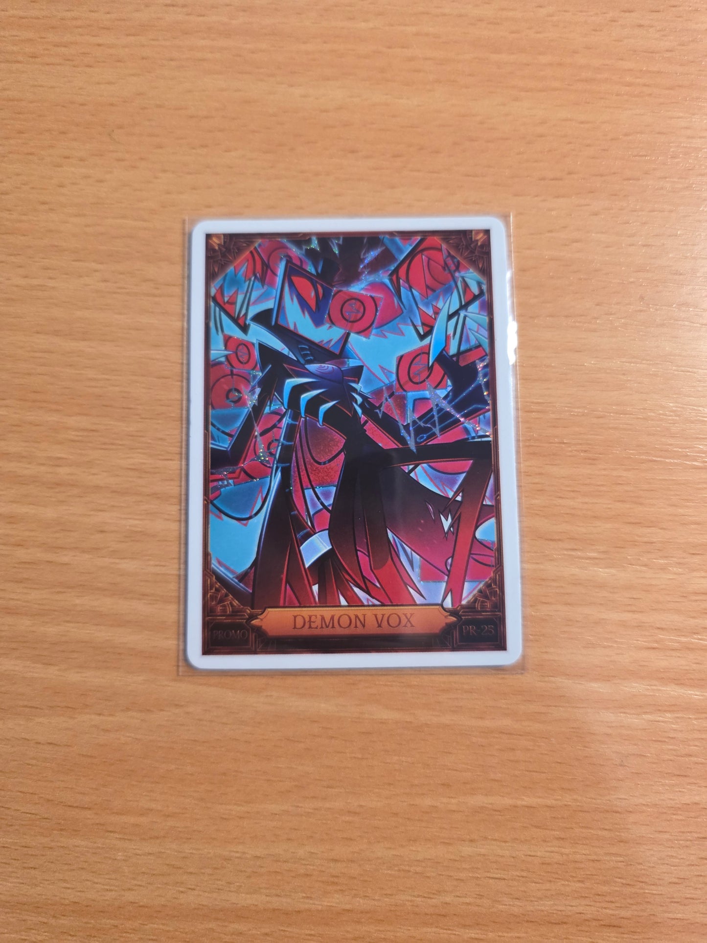 Demon Vox Promo Foil PR-25 - Sealed Hazbin Hotel Trading Card