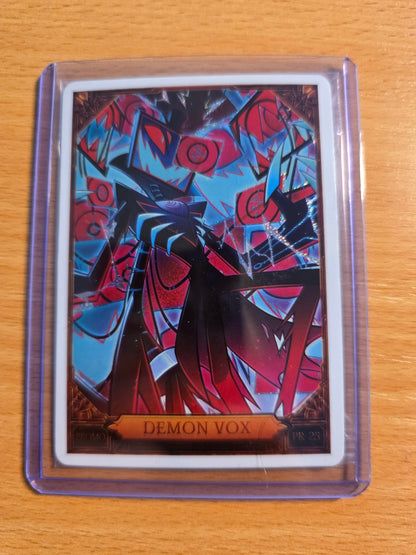 Demon Vox Promo Foil PR-25 - Sealed Hazbin Hotel Trading Card