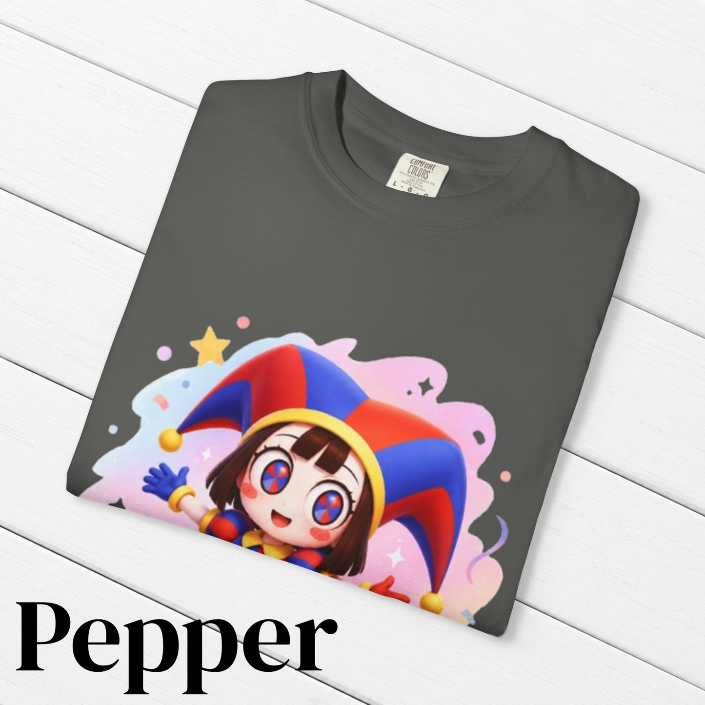 The Amazing Digital Circus Inspired Pomni 100% Cotton Graphic T-Shirt