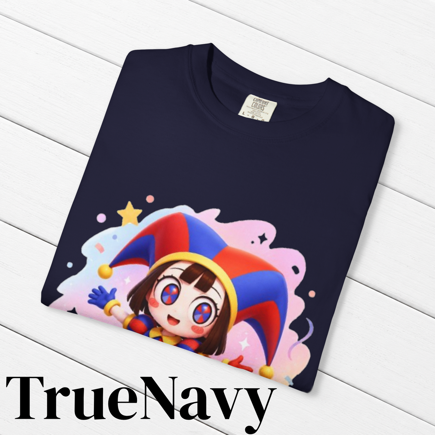 The Amazing Digital Circus Inspired Pomni 100% Cotton Graphic T-Shirt