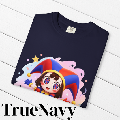 The Amazing Digital Circus Inspired Pomni 100% Cotton Graphic T-Shirt