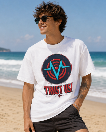 Hazbin Hotel Inspired VoxTek Logo 100% Cotton Graphic T-Shirt