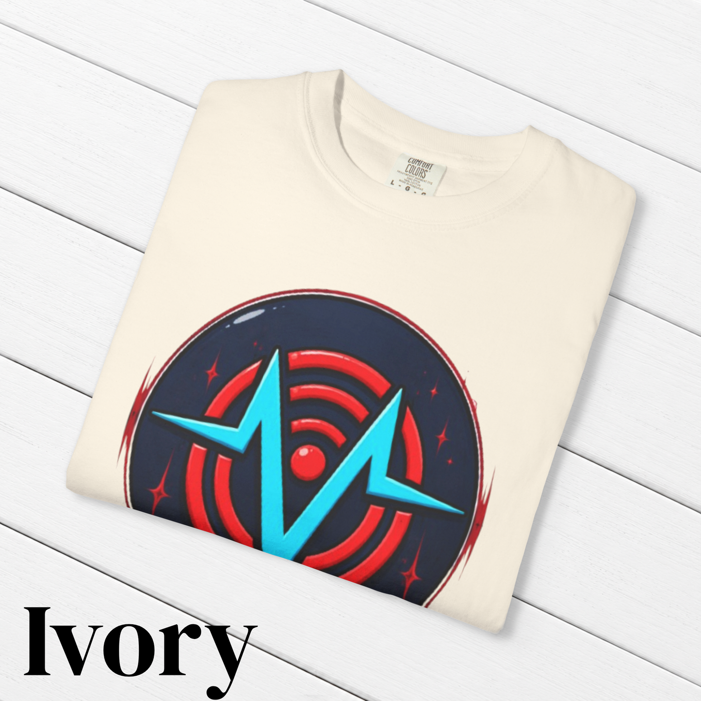 Hazbin Hotel Inspired VoxTek Logo 100% Cotton Graphic T-Shirt